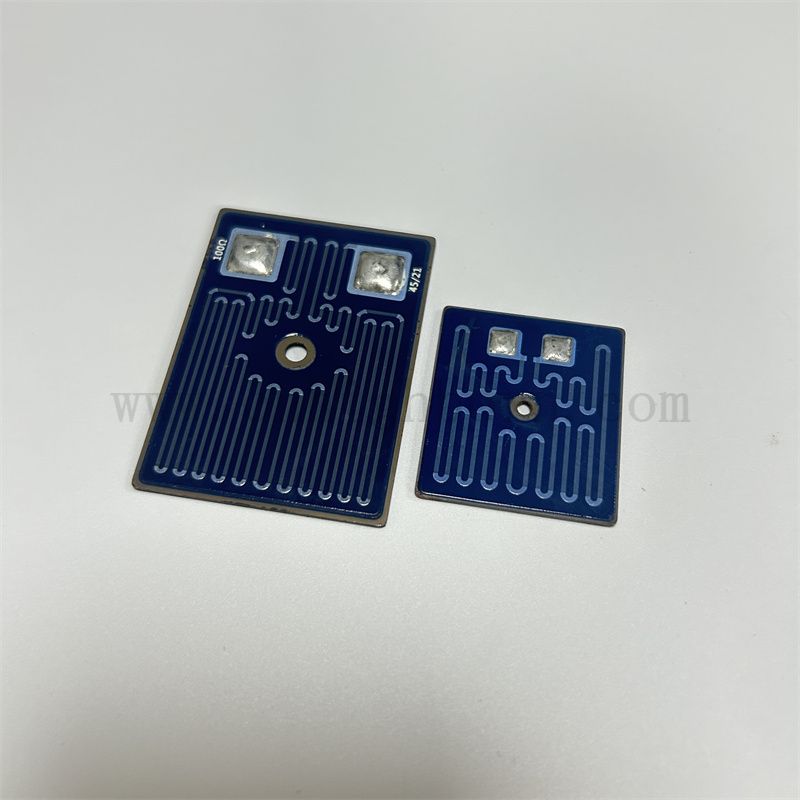 Высокая точность 96% глиноземной керамической подложки толстой пленки гибридной интегрированной платы