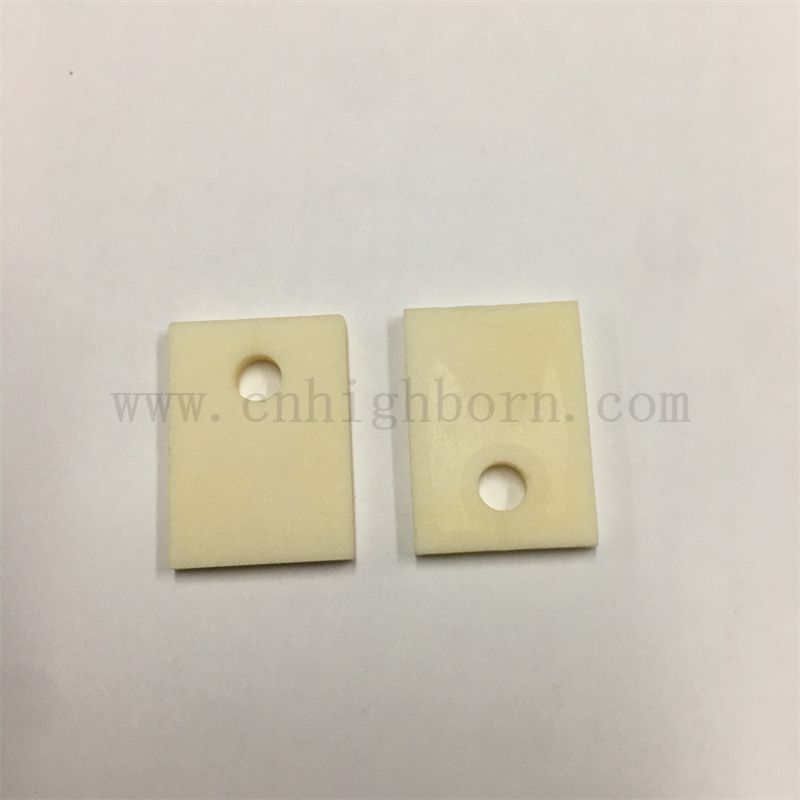 Индивидуальный 96% алюминий -оксид керамический алюмический подложка с отверстием