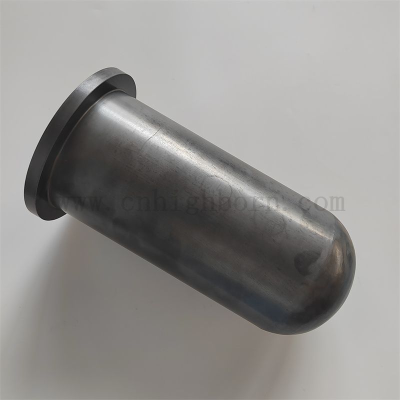 Одна концовая герметичная реакция, спекающая кремниевая карбидная труба SIC Ceramic Shrotection Tipe