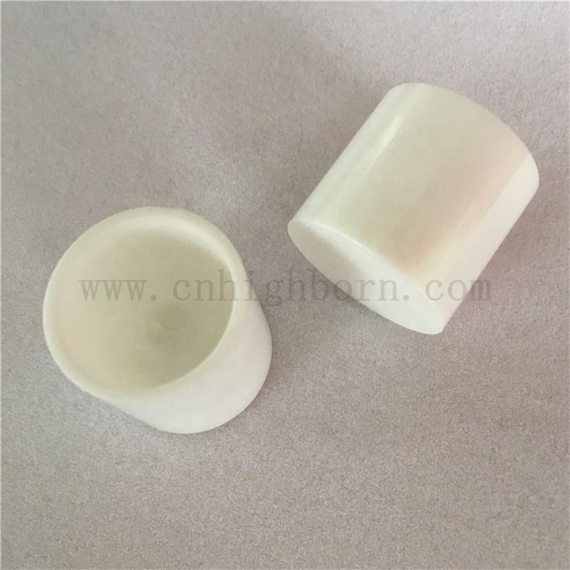 Hest устойчивый к цирконии, тиран, для таяния тепловой стабильности Zro2 Ceramic Crucible