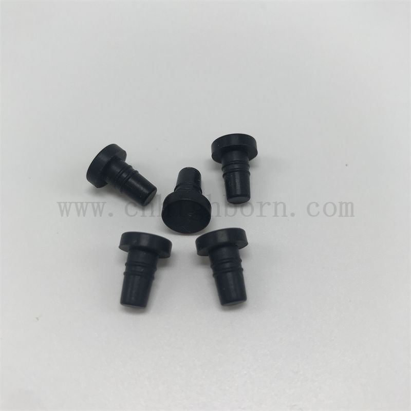 Конический маленький твердый круглый силиконовый резиновый стопор