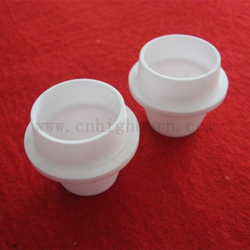 Высокая температурная устойчивость Leco TGA Alumina Ceramic Crucible с крышкой лаборатории Al2O3 плавильный котел