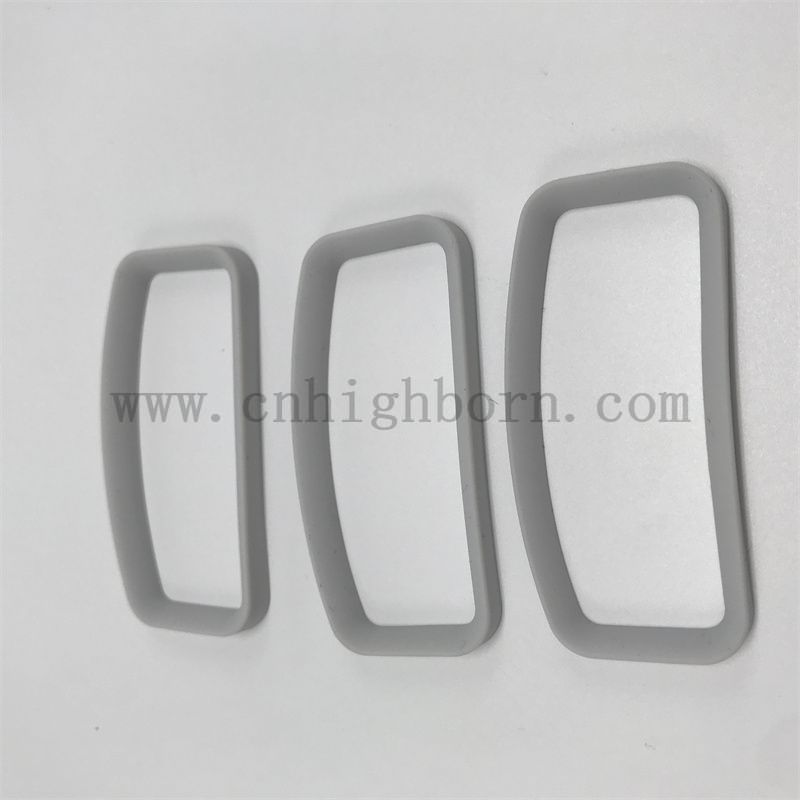 Пищевые мягкие силиконовые резиновые уплотнения с серым цветом высокого температурного силиконового кольца