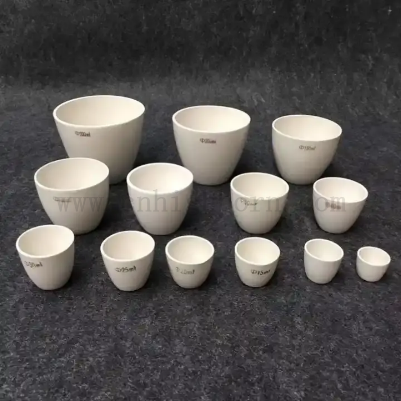 Школьная лаборатория 99% Al2O3 Керамический тигский тиг алюминия