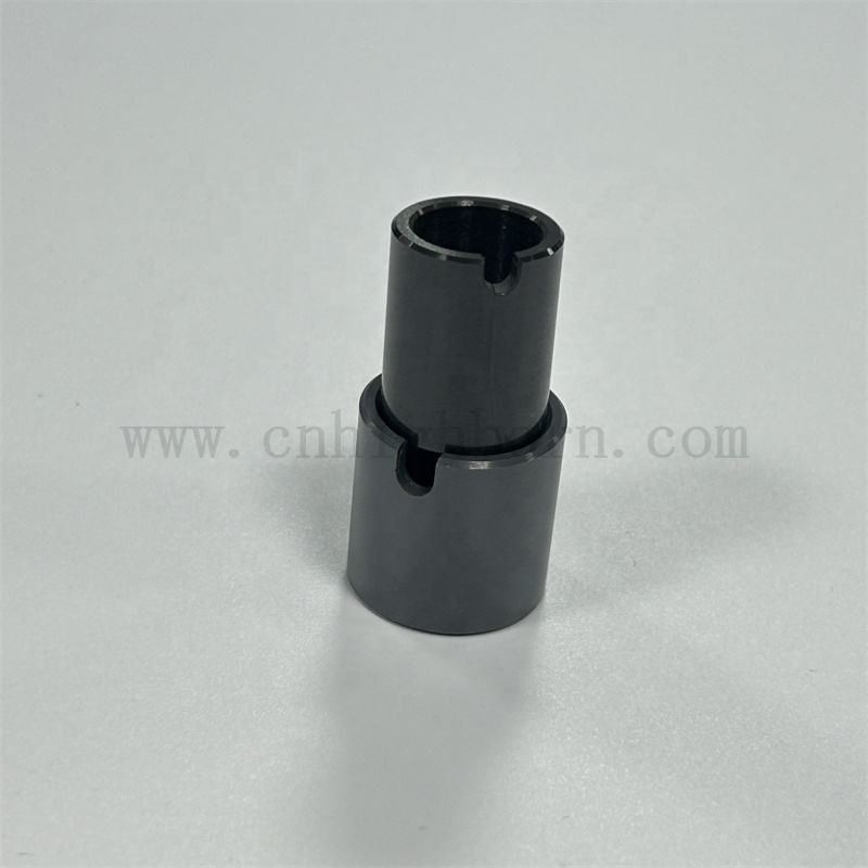 Черная циркония нерегулярная трубка изолятор Полировка поверхности Zro2 Керамическая труба