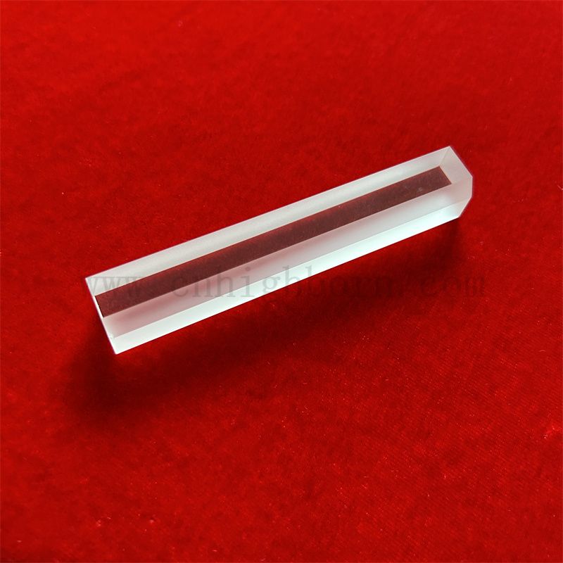 Индивидуальный размер и форма квадратный кварцевый стержень силика