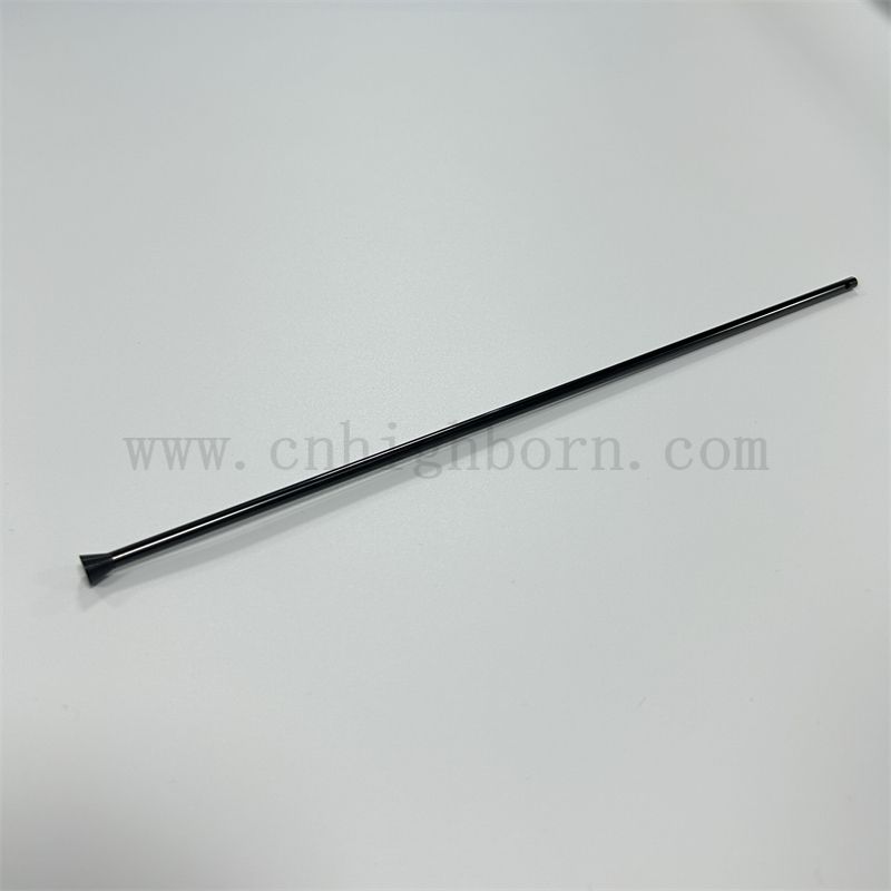 Пользовательский черный керамический стержень /стержень с оксидом циркония с высокой твердостью устойчив к коррозии