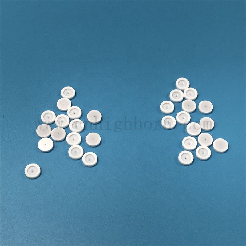 Изолятор белый цирконий нерегулярная часть yttrium outtrized Zro2 Керамический туман