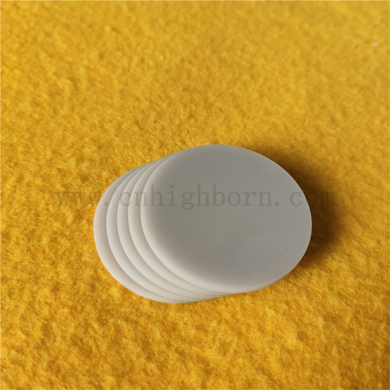 Высокая теплопроводность алюминия нитрид -керамический диск Aln 