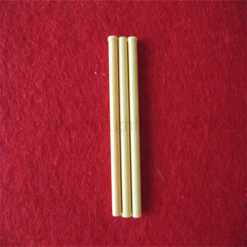 Желтый цвет магнезия частично стабилизированная циркония (Mg - PSZ Bar) Керамический изолирующий стержень