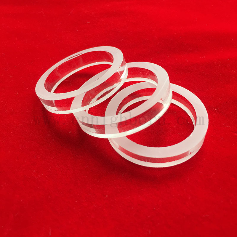 Прозрачный разрез короткий ультрафиолетовый фланце