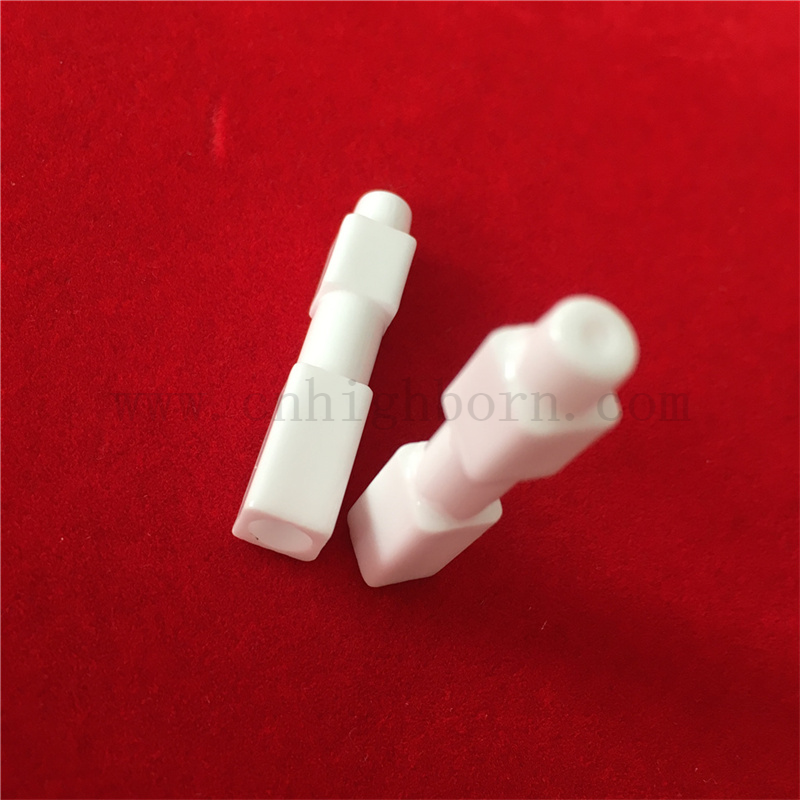 Глазированная глиноземная газовая плита индивидуальная керамическая электродная трубка Al2O3