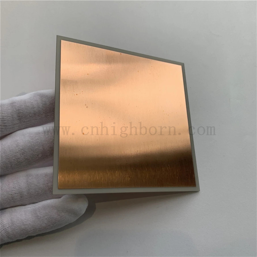 Metallied DBC Aln Aluminum Niride Ceramic Substrate с медной