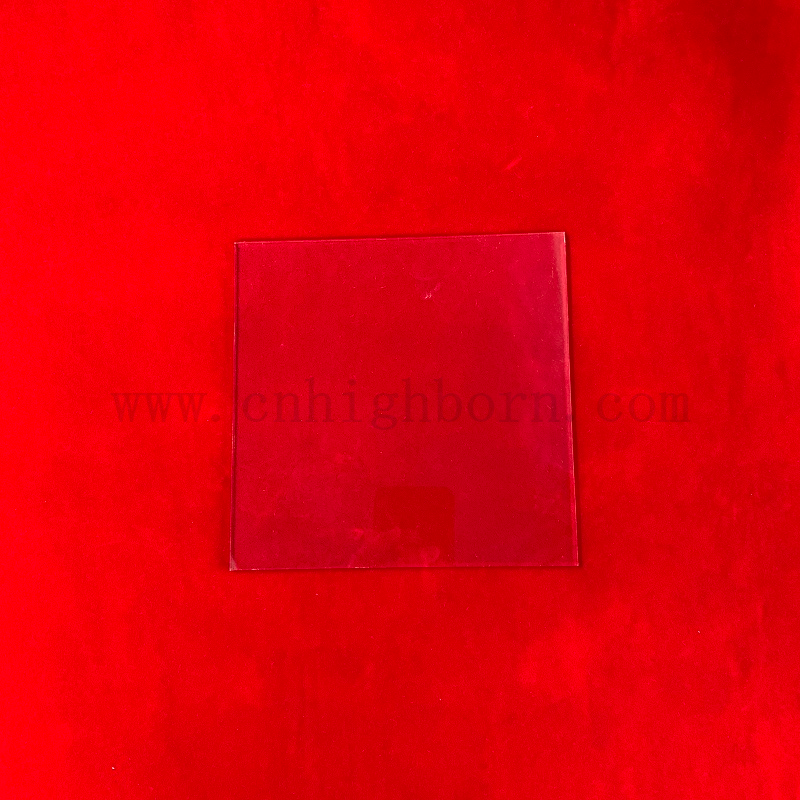 Оптическое прозрачное прямоугольное стекло