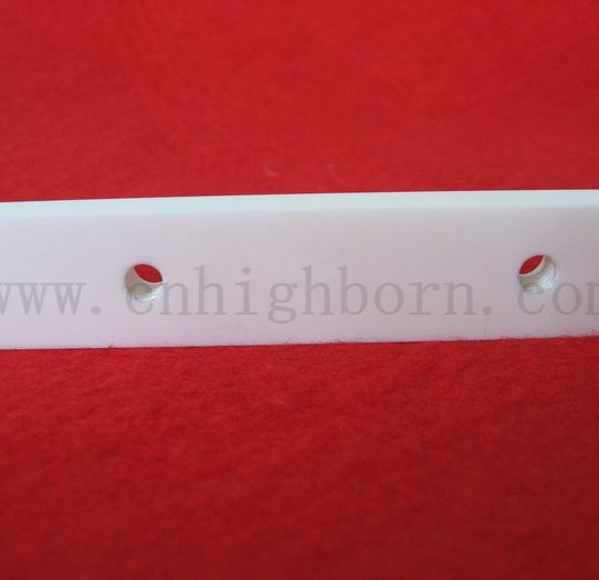 Высокая износостойкая циркониея Zro2 Керамическая канавка для свинцовых стержней Линейный гид