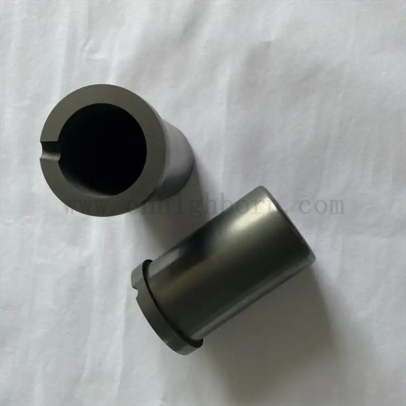 Керамический графитный графитный графитный графит с высокой температурой с кварцевым рукавом для индукционной печи