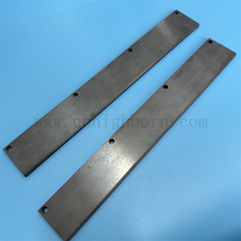 Реакция спекания RBSIC SSIC Силиконовый кремниевый кремовый керамический керамическая пластина/лист с отверстиями