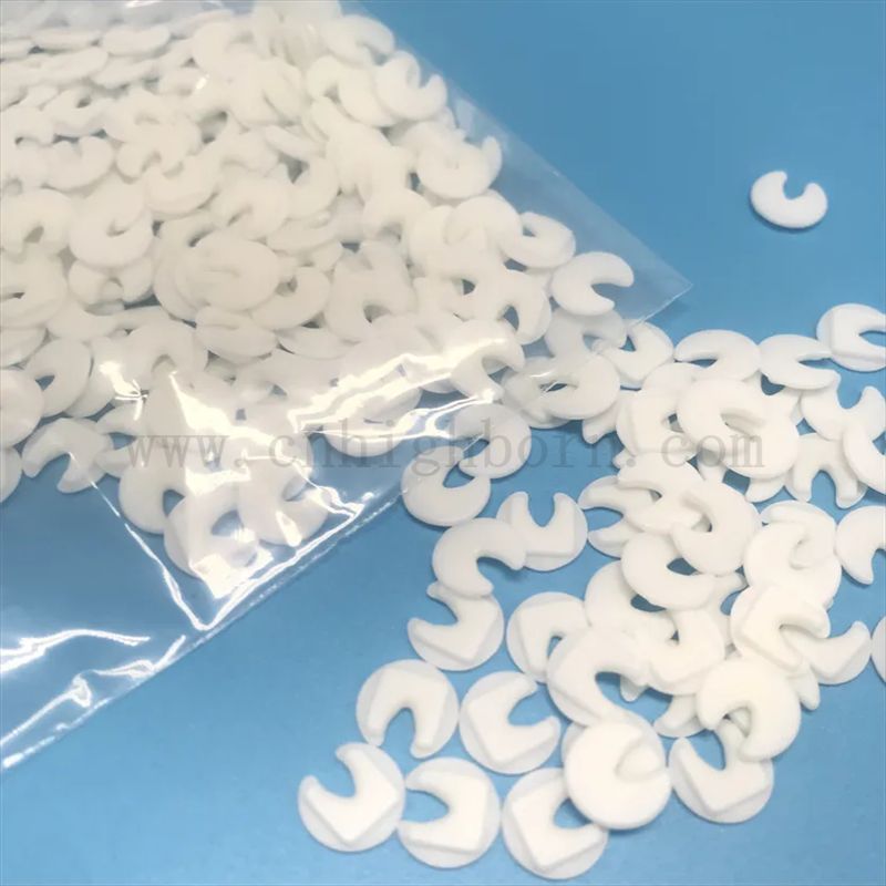 Промышленные индивидуальные 99% Al2O3 Текстильные керамические кусочки изноша