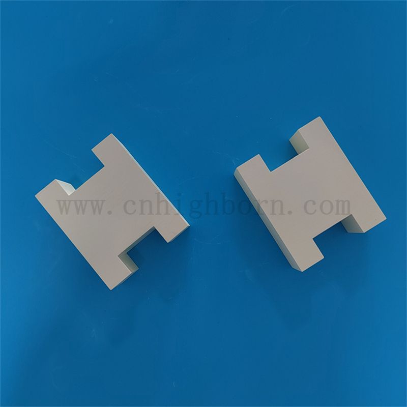 Индивидуальные горячие прессованные гексагональные нитридные керамические конструкционные детали BN Ceramic Shell для вакуумной печи