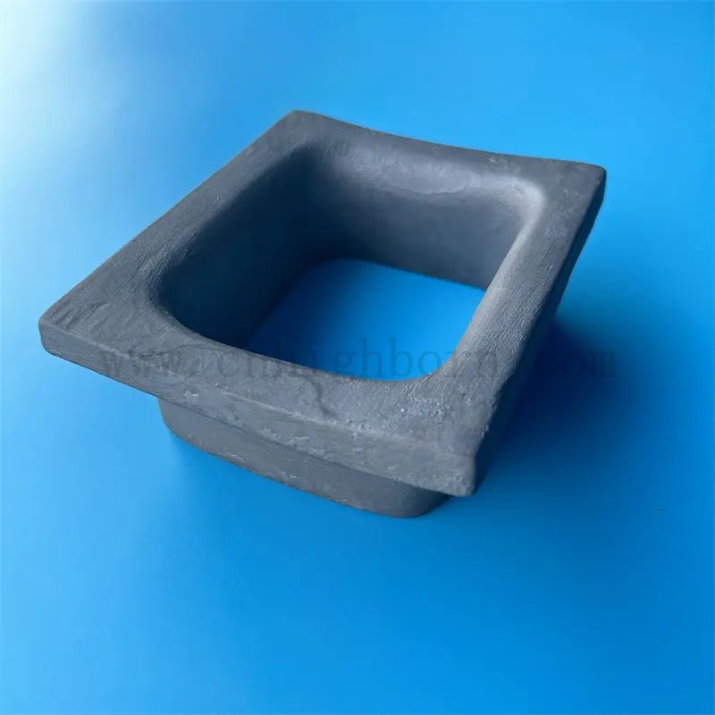 Индивидуальная теплостойкость RBSIC SIC Ceramic Part Silicon Carbide Ceramic Support