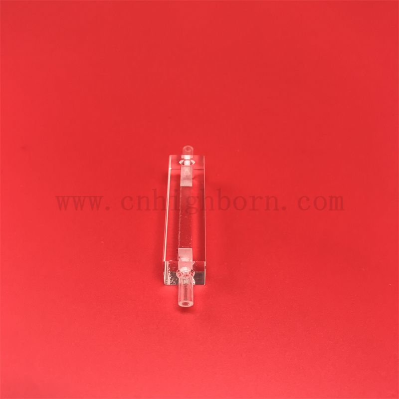  Лабораторные стеклянные полупроводниковые чистые кварцевые стеклянные кювета