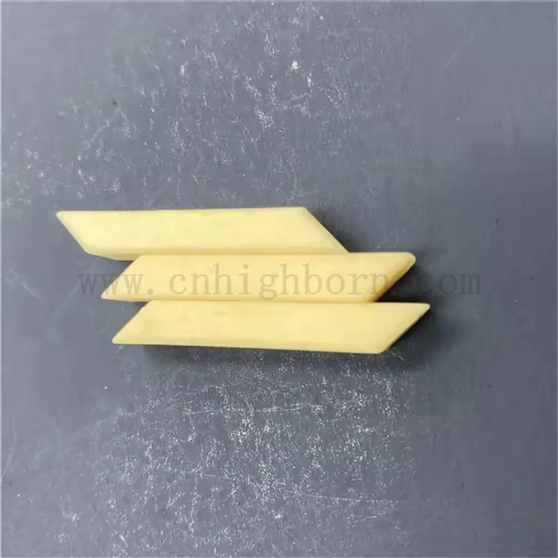 Индивидуальный 99% керамический вал алюминия Al2O3 керамический блок