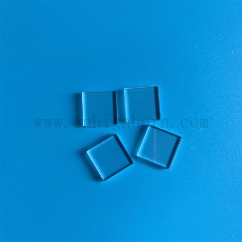 Прозрачная индивидуальная квадратная высокая чистота стеклянная стеклянная панель