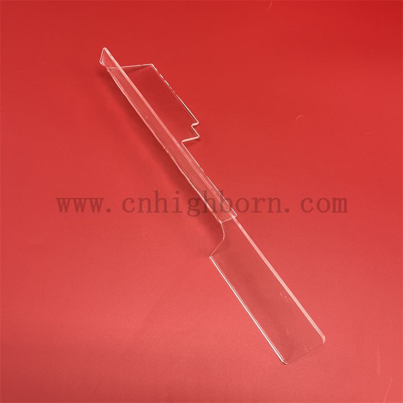 Прозрачная пластина из кварцевого стекла