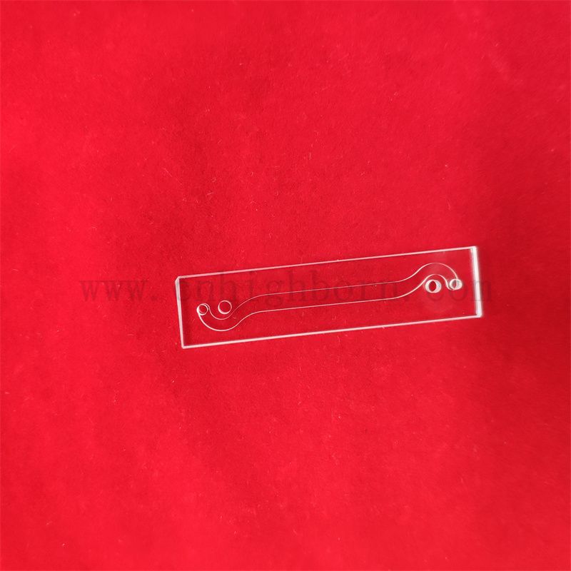 Лабораторная кварцевая кювета оптическая стеклянная ячейка для спектрофотометра