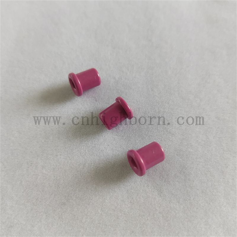 розовая керамическая петелька 