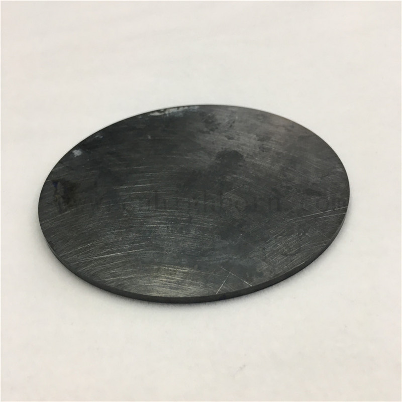 Высокая твердость черная цирконная керамическая диск Zro2 Керамический лист