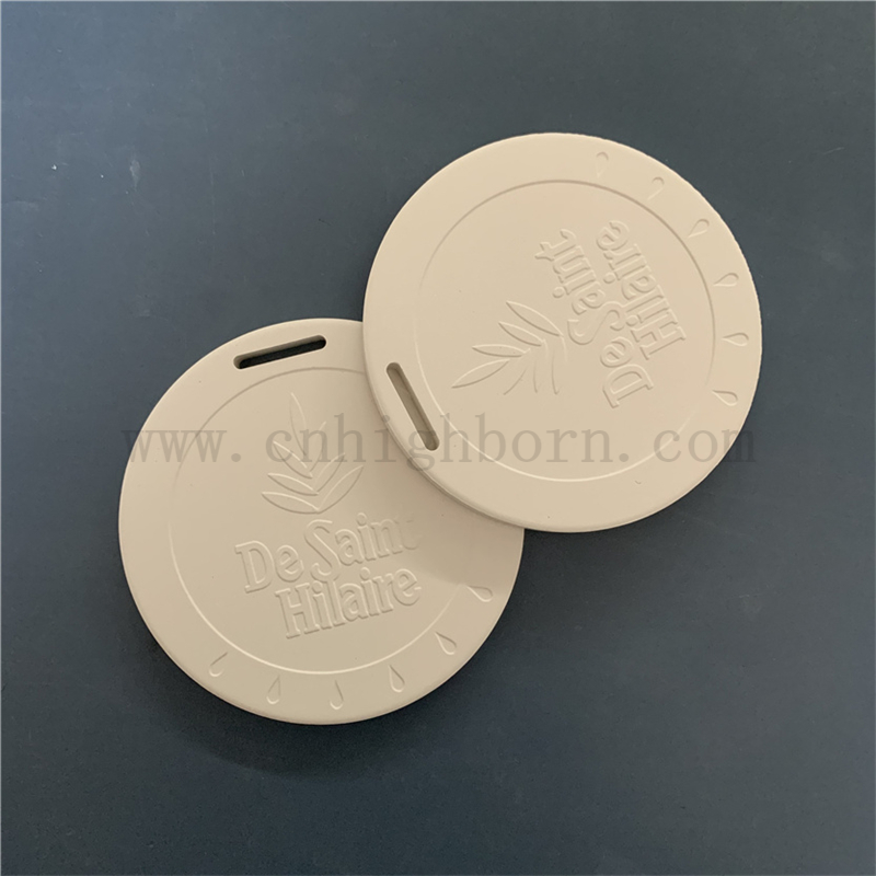 Двойной боковой логотип подвеса ароматизированная керамическая эфирная диффузор каменного аромата аромата аромата