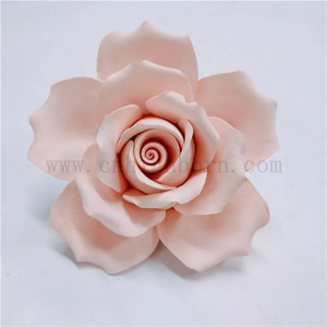 Индивидуальный красивый цветок без запаха керамический диффузор аромата розы ароматный камень