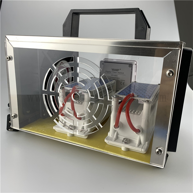  O3 Озоновый генераторный машины Озоновый воздух с акриловым электронным таймером