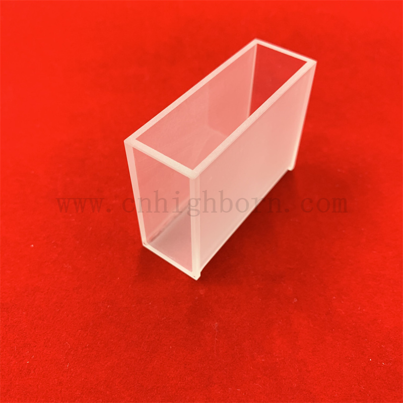 Лабораторная посуда большая ячейка 28,4 мл прозрачных стеклянных кювет