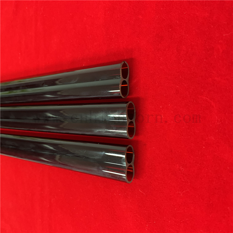 Теплостойкость индивидуальная инфракрасная рубиновая кремничная стеклянная трубка