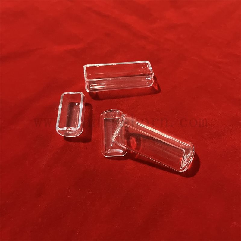 Высокая трансмиссионная индивидуальная прозрачная солнечная энергия слито кремнетическое стеклянная лодка кварцевая лодка