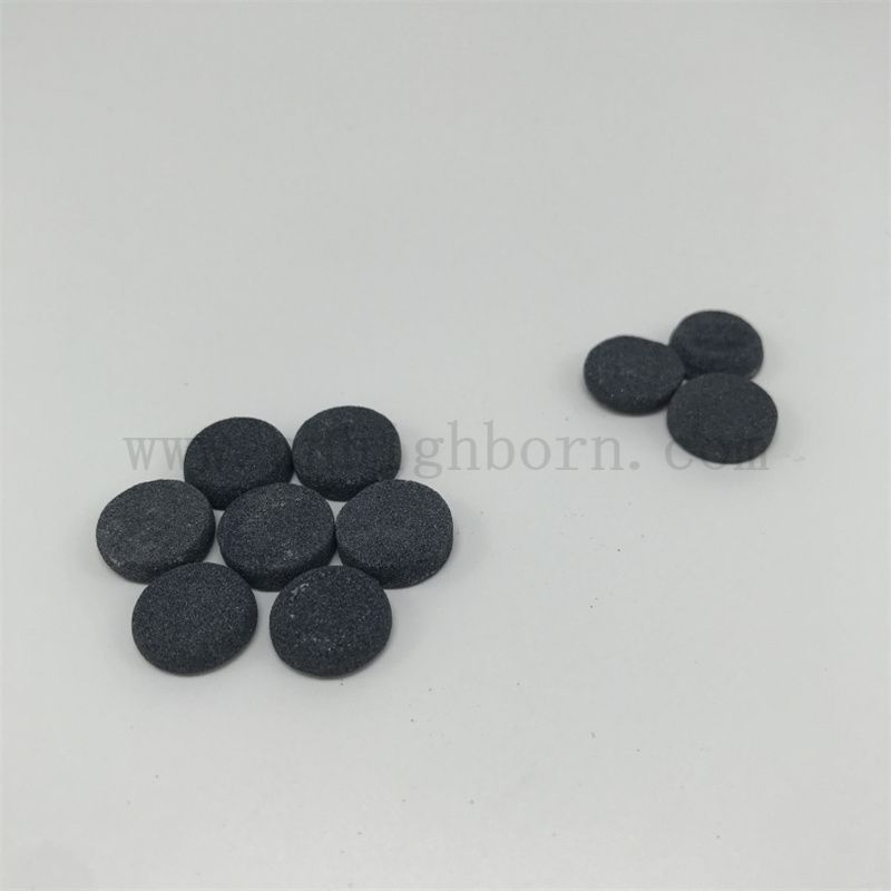  Настройка микропористого керамического газового диска круглый пористый вакуумный панель алюминия керамический фильтр оксида алюминия