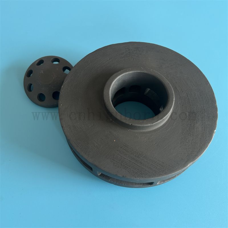 Изолятор кремниевой карбид нерегулярная часть реакция спеченная керамический блок SIC SIC