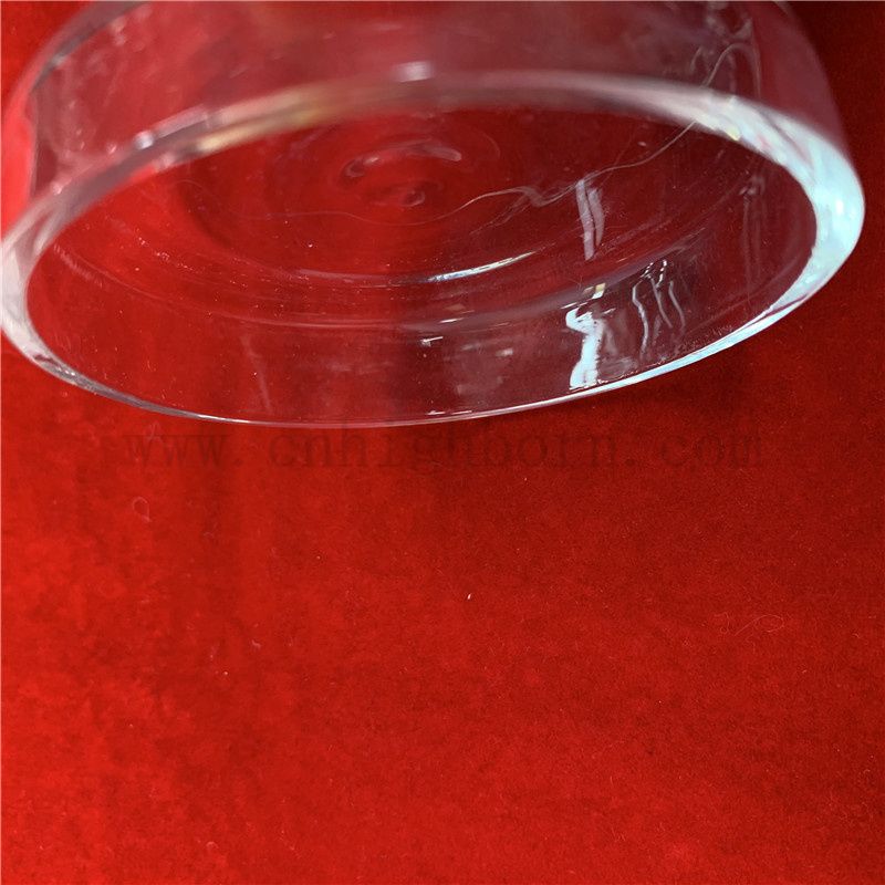 Лаборатория использование теплостойкость прозрачное круглый Quartz Glass Petri Блюдо