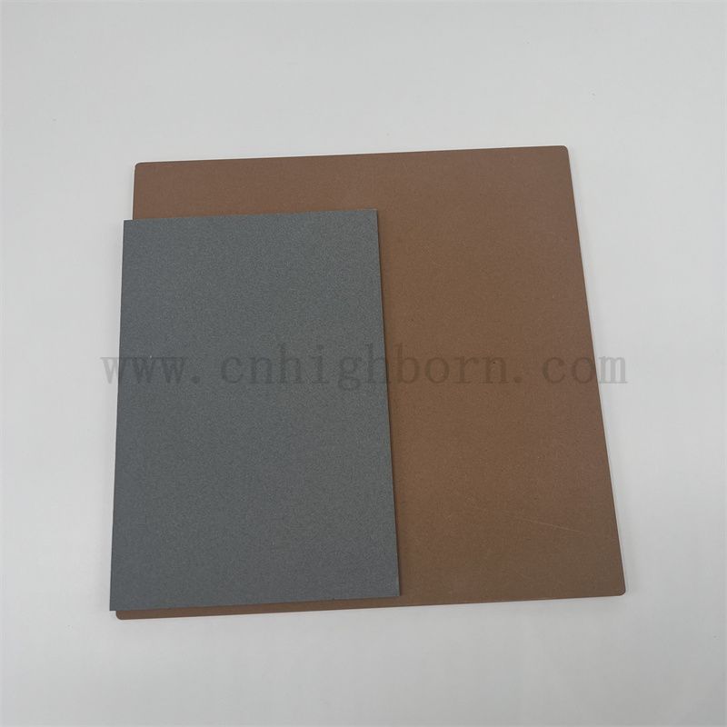 Пористая черная алюминия сосающая пластина Электростатическая адсорбция Al2O3 керамический диффузор