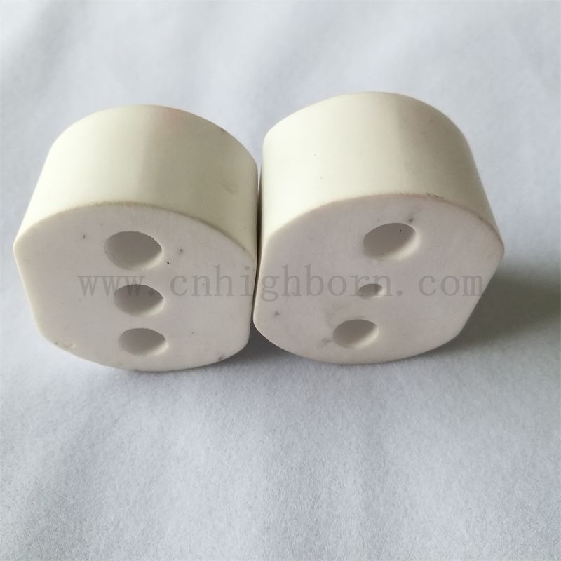 Custom 95 Alumina Electrical Precated Ceramic Heater Insulator