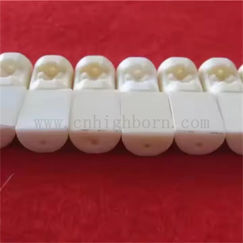 Настраиваемые точные глиноземные керамические детали с помощью конструкционных компонентов AL2O3 Al2O3