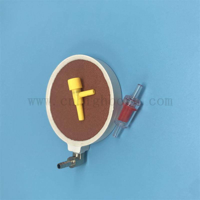 Круглый аэрационный насос Керамический пузырьковый воздушный камни для аквариумного аквариума