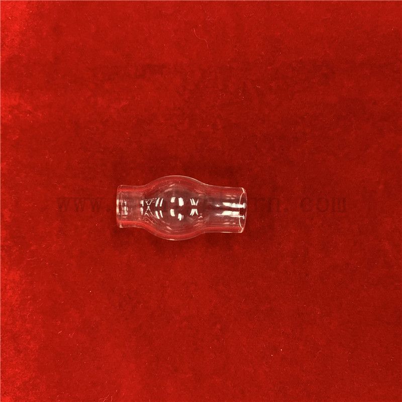  Теплостойкость индивидуальная форма с прозрачной плавленой кремной кварцевой лабораторной посудой