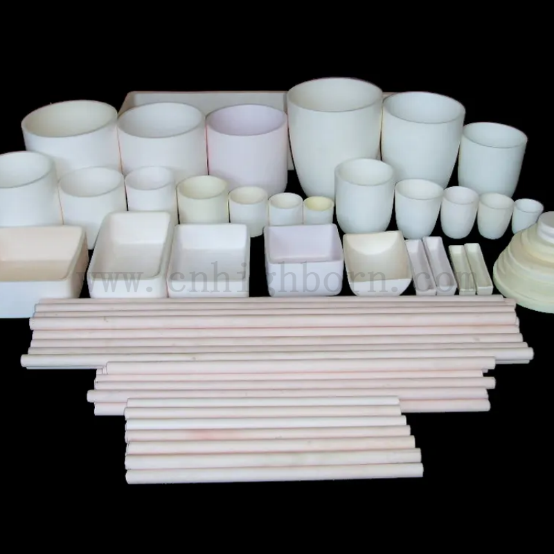 Школьная лаборатория 99% Al2O3 Керамический тигский тиг алюминия