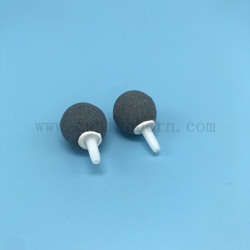 Серый круглый воздушный камни Минеральный пузырь