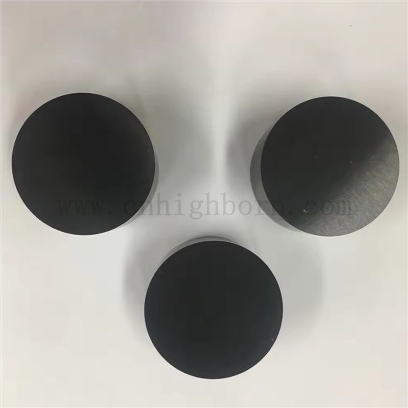 Износостойкий кремниевый нитрид круглый блок Si3n4 Керамический кусок