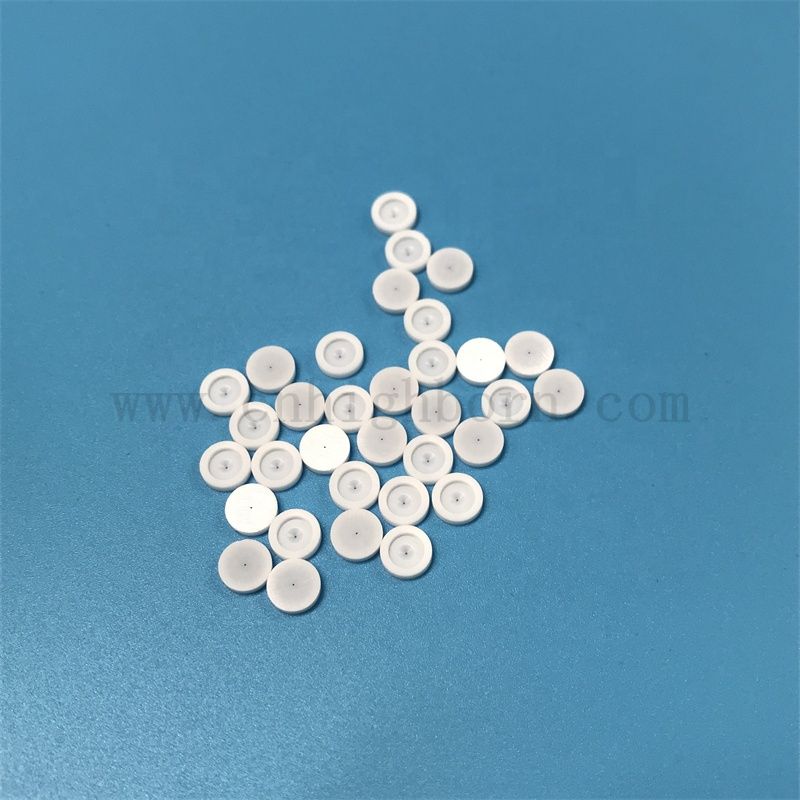 Изолятор белый цирконий нерегулярная часть yttrium outtrized Zro2 Керамический туман