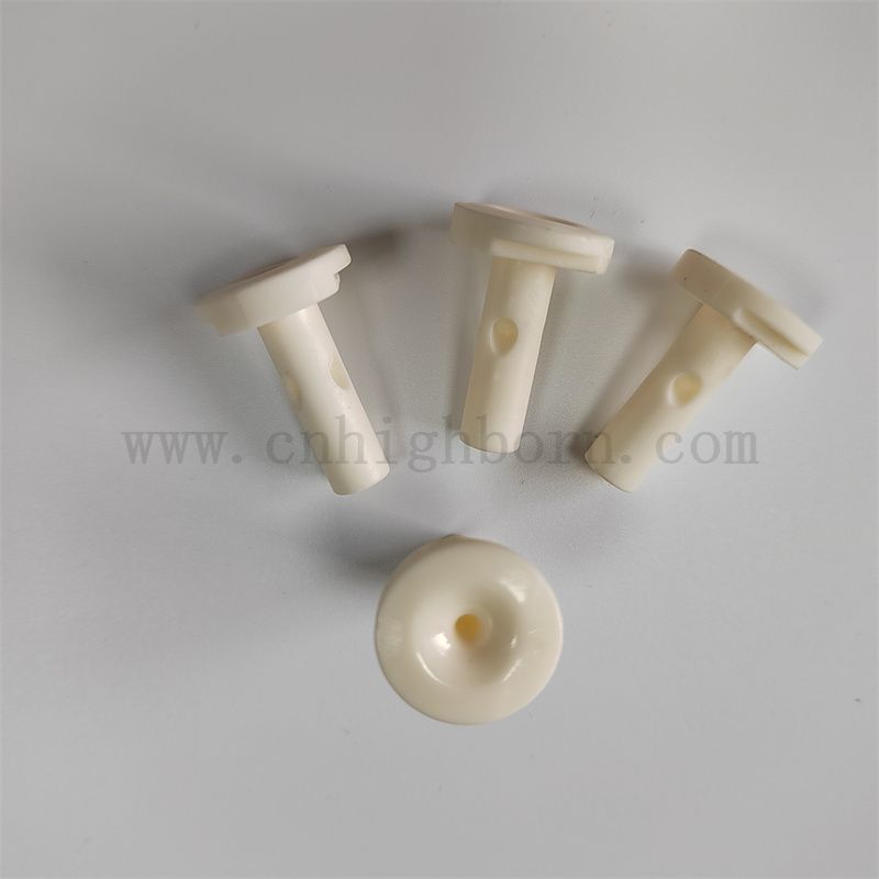 Индивидуальная износостойкость 99% Al2O3 Керамическая деталь глинозема Al2O3
